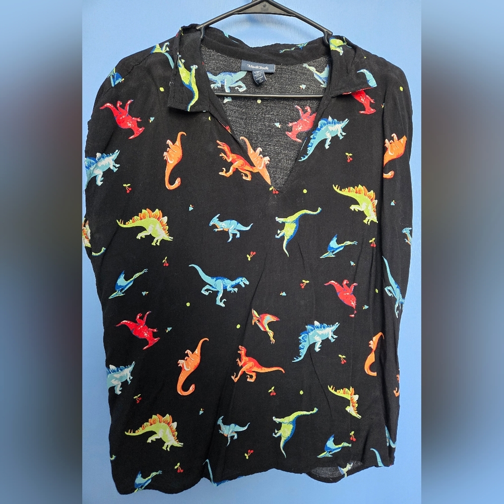 Modcloth Dinosaur Top
